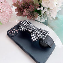Load image into Gallery viewer, BW Bow Strap Phone Cover
