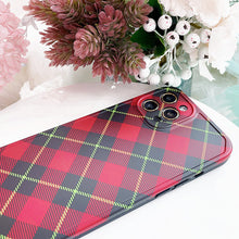Load image into Gallery viewer, Christmas Plaids Phone Cover
