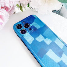 Load image into Gallery viewer, Jeans Fabric Print Phone Cover
