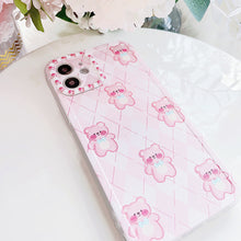 Load image into Gallery viewer, Pink Teddy Phone Cover
