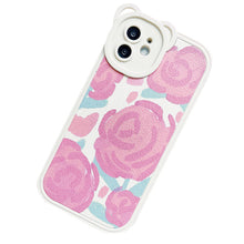 Load image into Gallery viewer, Beary's Bed of Roses Phone Cover
