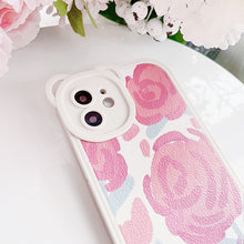 Load image into Gallery viewer, Beary's Bed of Roses Phone Cover
