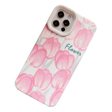 Load image into Gallery viewer, Flower Canvas Phone Cover
