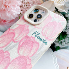 Load image into Gallery viewer, Flower Canvas Phone Cover
