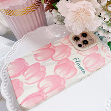Load image into Gallery viewer, Flower Canvas Phone Cover
