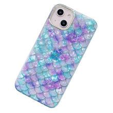 Load image into Gallery viewer, Watercolour Mermaid Scales Phone Cover
