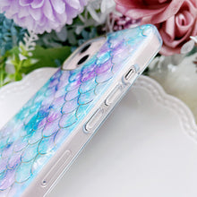 Load image into Gallery viewer, Watercolour Mermaid Scales Phone Cover
