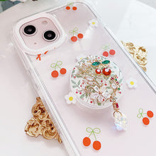 Load image into Gallery viewer, Red Berry Christmas I Phone Grip
