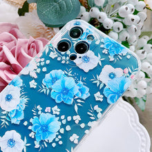 Load image into Gallery viewer, Blue Blossom Phone Cover
