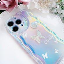 Load image into Gallery viewer, Frosted Butterfly Phone Cover

