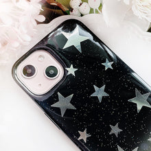 Load image into Gallery viewer, Stars Shimmer Phone Cover
